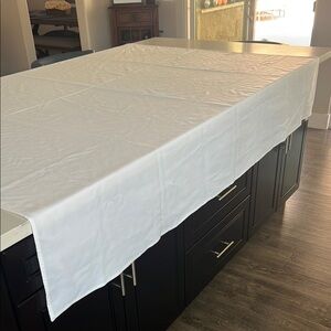 Elegant White Tablecloth